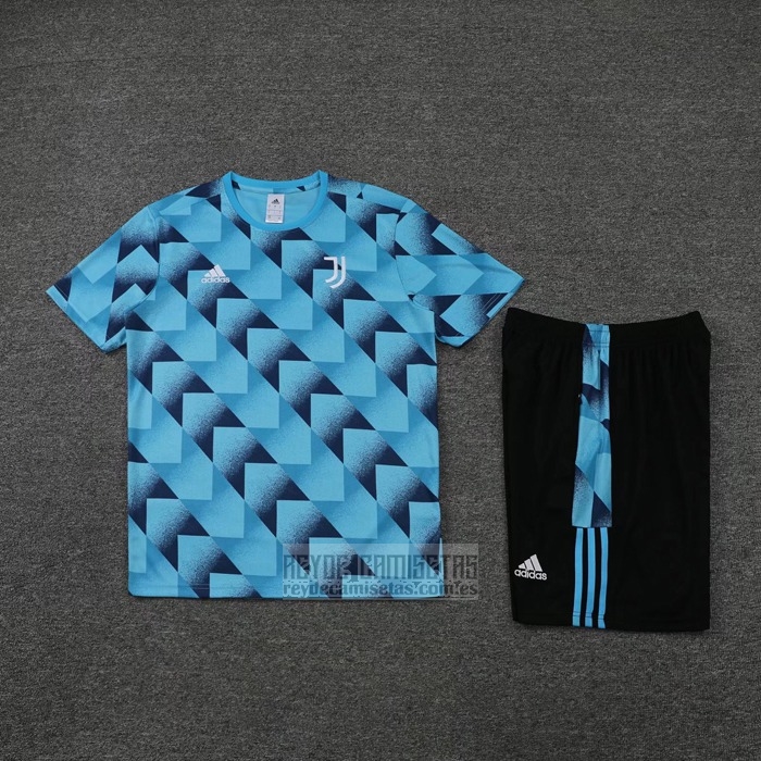Chandal del Juventus Manga Corta 2022-2023 Azul - Pantalon Corto